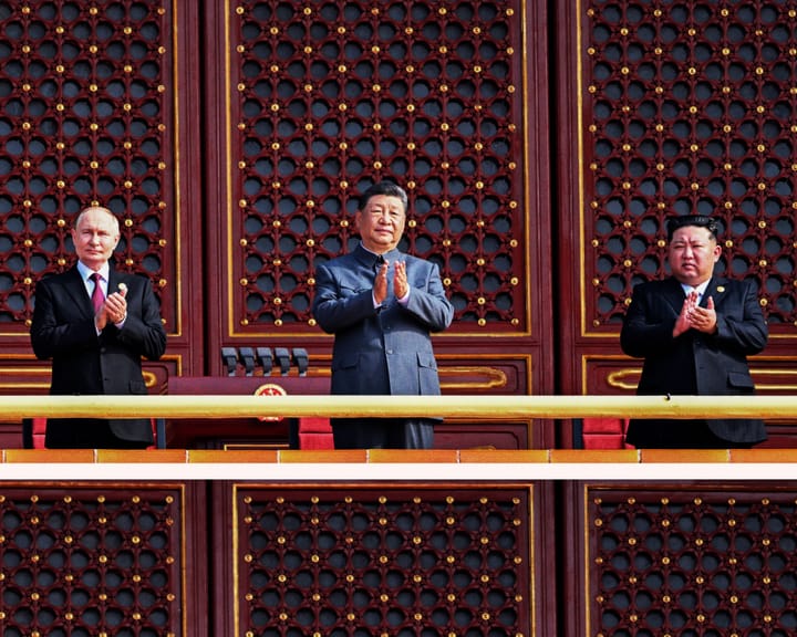 "Xi, Putin, Kim Herald Emerging Global Power Shift"