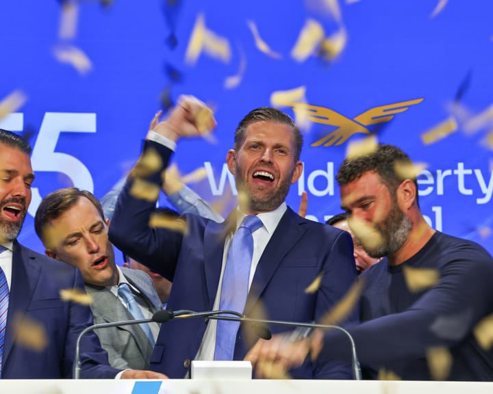"Trump's wealth surges billions as family crypto token hits market"