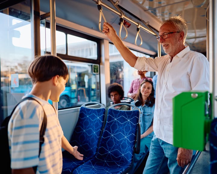 "Can offering your seat on public transport be more awkward and offensive?"
