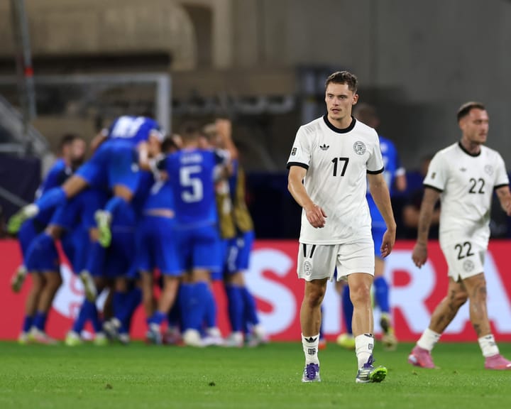 "Germany stunned by Slovakia in World Cup qualifiers as Northern Ireland celebrates victory"