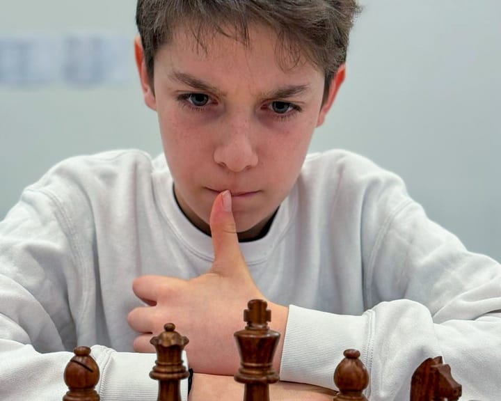 "13-year-old Kai Hanache defeats trio of grandmasters in UK blitz qualifier"
