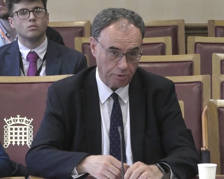 "Bank chief cautions against overstating UK borrowing cost increase"