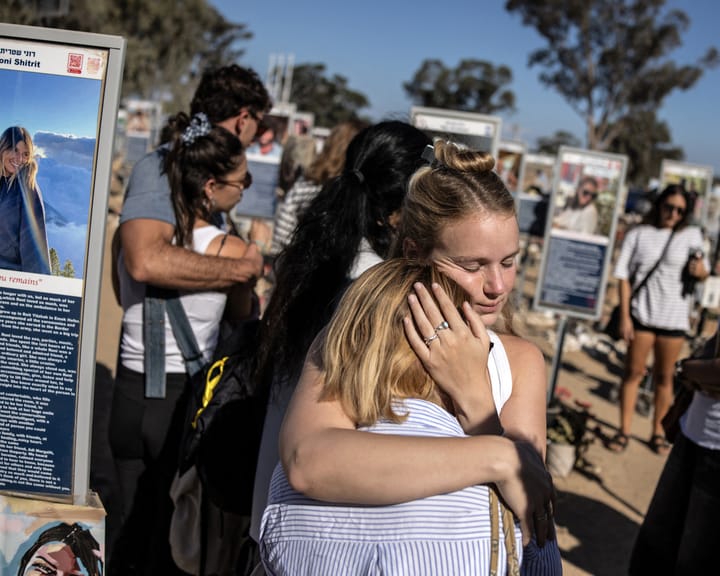 "Israeli families still shattered by the trauma of October 7 attacks"