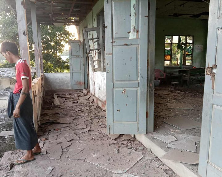 Myanmar military's paraglider bombing kills 20 protesters