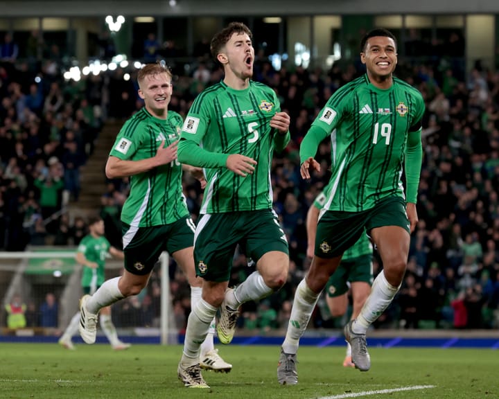 "Northern Ireland triumphs in World Cup qualifier as Mbappé powers France near qualification"