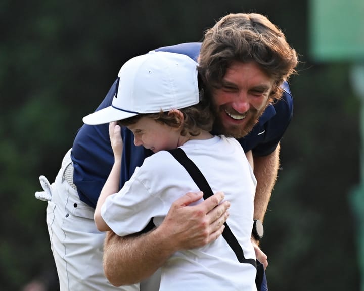 "Fleetwood clinches Delhi victory, shares joyous moment with son"