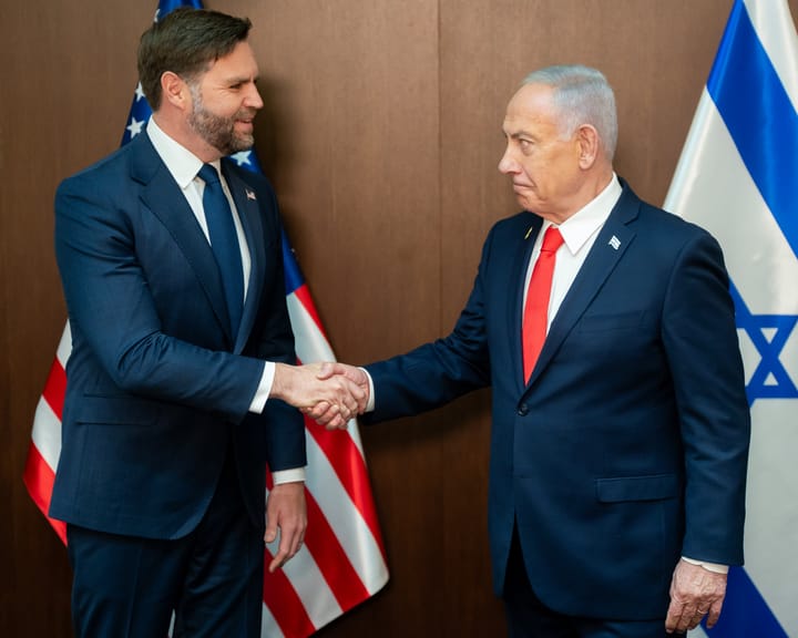 "Netanyahu dismisses claim that Israel is a US client state as 'hogwash'"