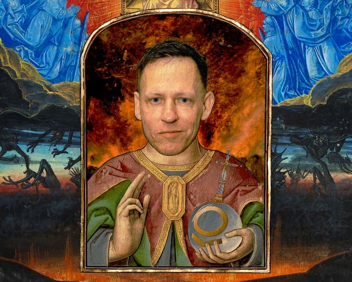 "Peter Thiel's secret talks on antichrist shed more light on him than doomsday"