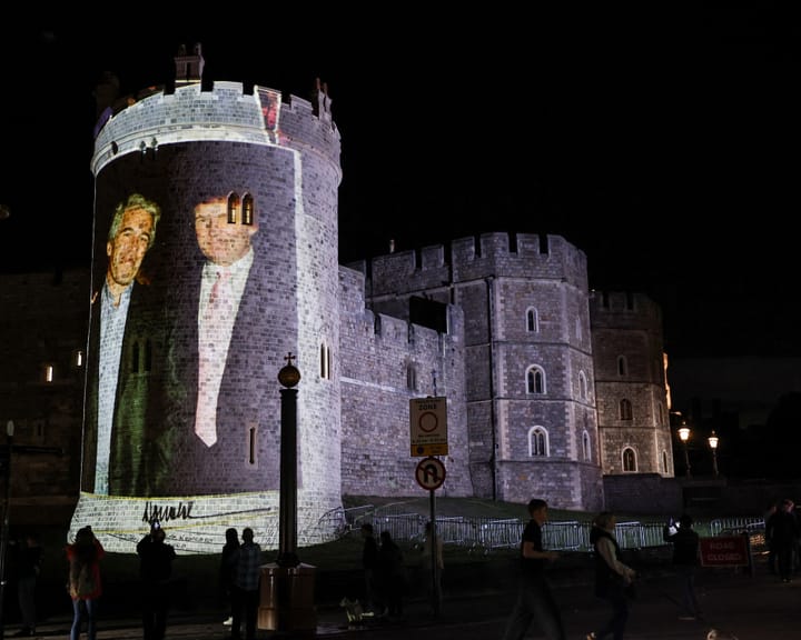 Cops drop case against Windsor protesters who projected anti-Trump messages