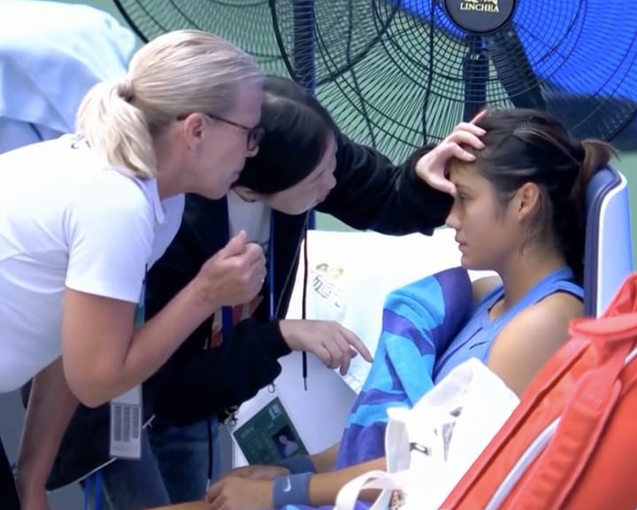 "Players collapse in scorching heat, tennis faces scrutiny over extreme weather risks"
