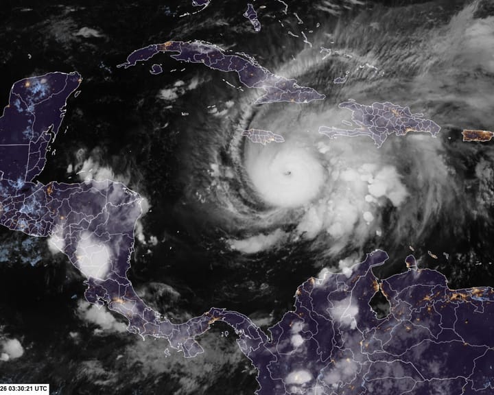 "Category 4 Hurricane Melissa nears Jamaica with increasing strength"