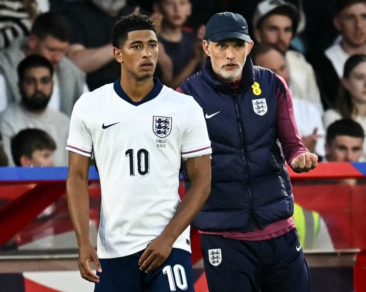 Bellingham risks England exile if he rejects Tuchel’s team-first approach