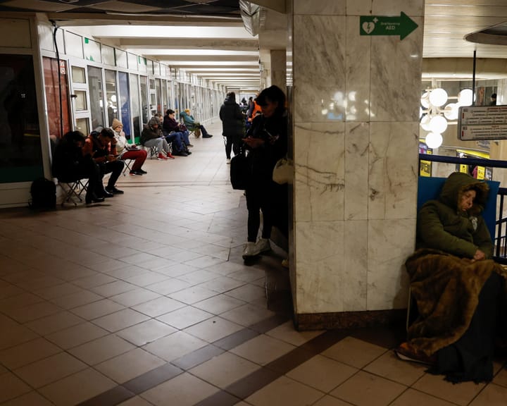 "Two dead in Kyiv following Russian missile and drone strike"