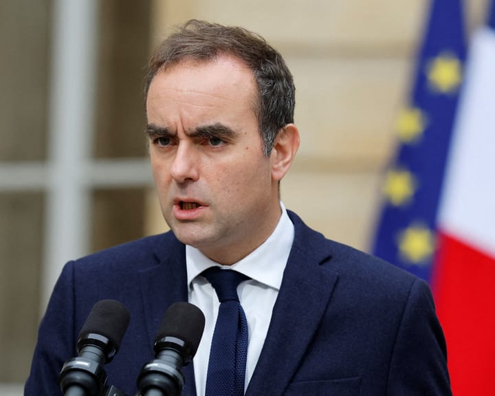 "Macron renews Sébastien Lecornu as France's prime minister"