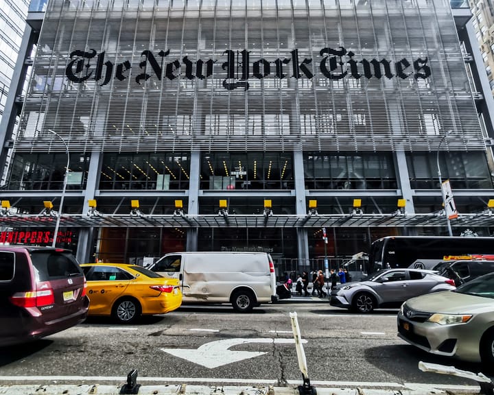 NY Times Files Lawsuit Against AI Company Over Copyright Infringement of Millions of Stories