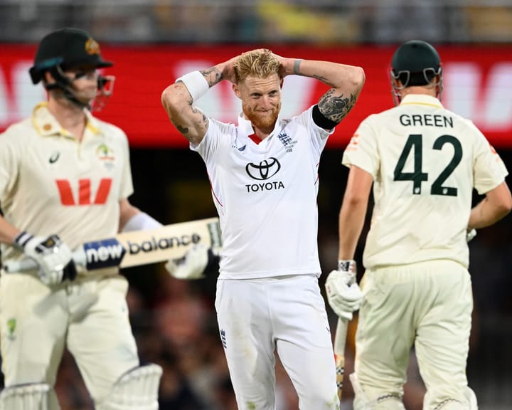 Dropped chances cost England as Australia builds lead in second Ashes Test