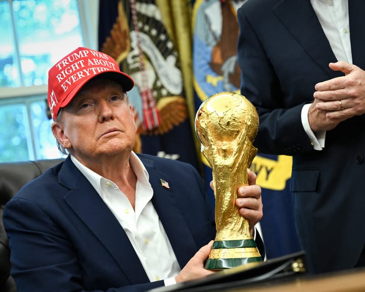 Donald Trump says he “really doesn’t care” whether Iran participates in the 2026 World Cup.