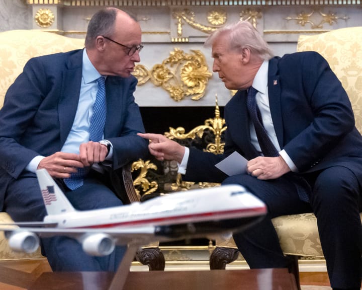 Merz urges Trump: Ukraine cannot surrender any more land.