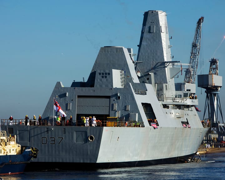 UK mulls deploying a Royal Navy destroyer to Cyprus.