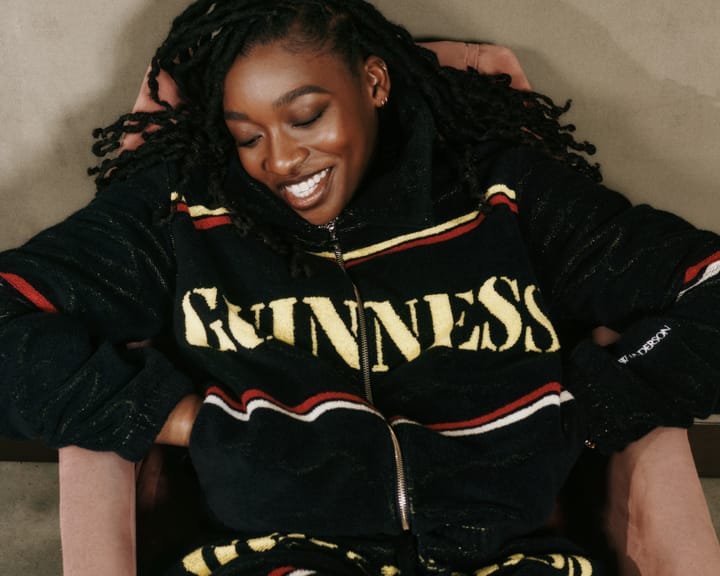 Guinness partnership showcases £1,295 “pub carpet” jumper