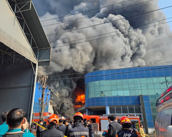 Fire at South Korean car parts plant kills at least 14 people