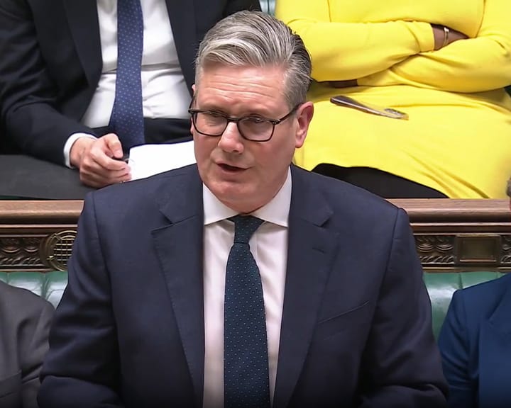 Starmer says Britain won’t support aerial “regime change” in Iran