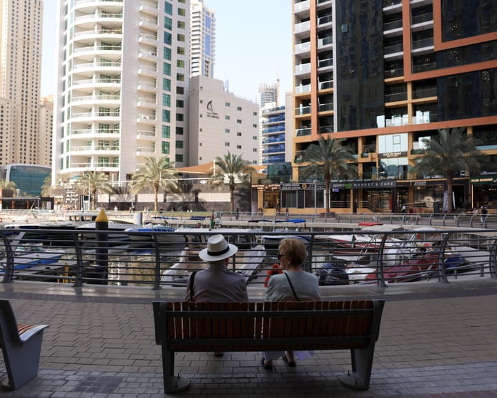 British expats in Dubai claim life goes on as usual despite the Iran war
