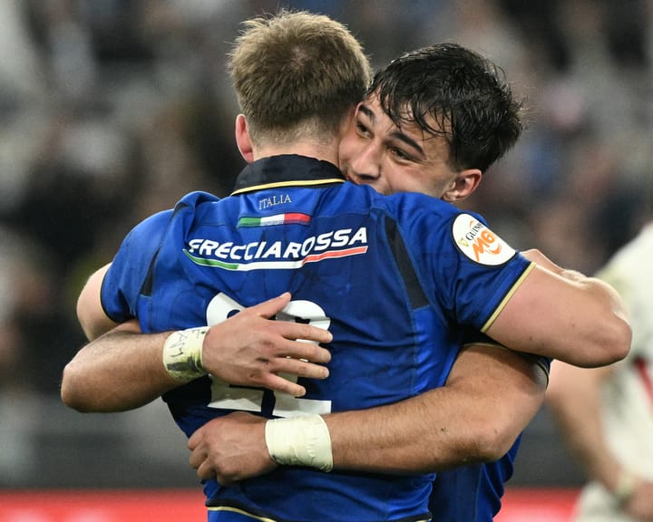 Italy secure historic first win over England as Borthwick’s side falters in Rome