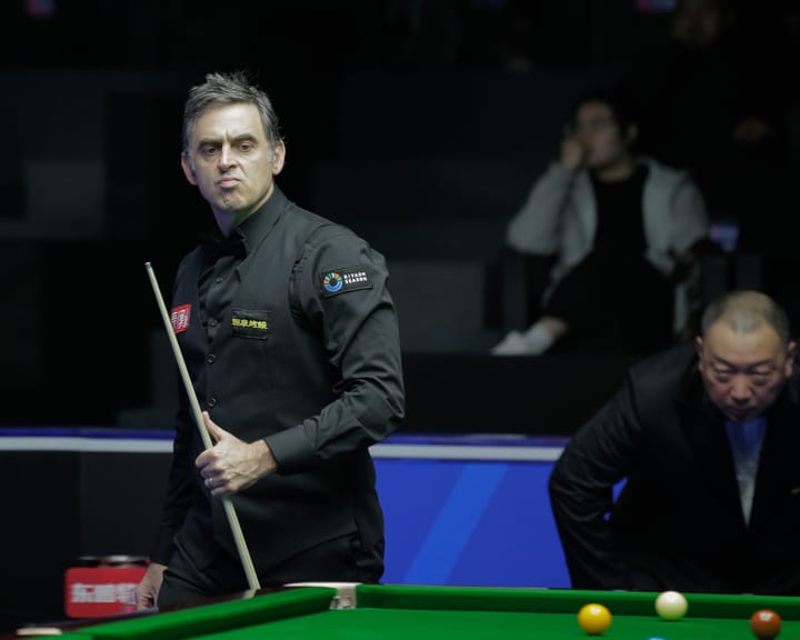 Ronnie O’Sullivan sets snooker record with a 153 break at the World Open