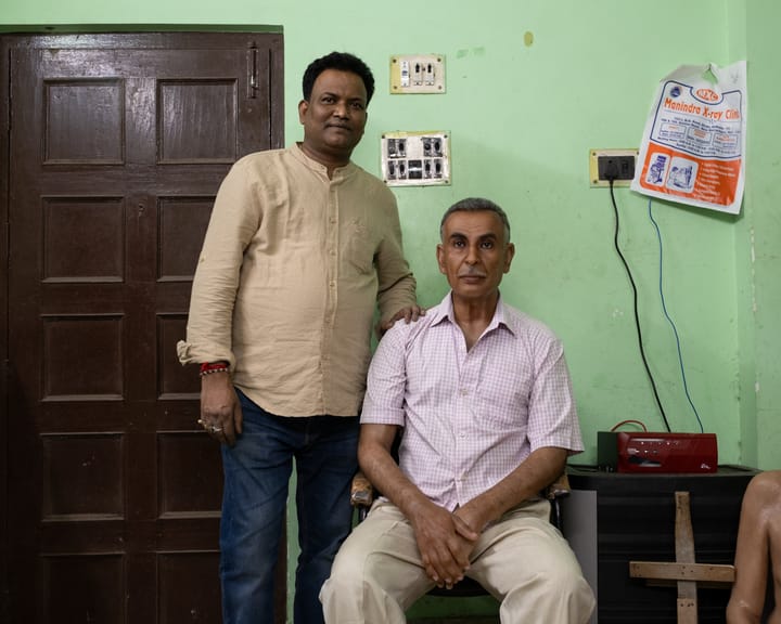 ‘Almost human’: life-size replicas of the dead aid broken hearts in India