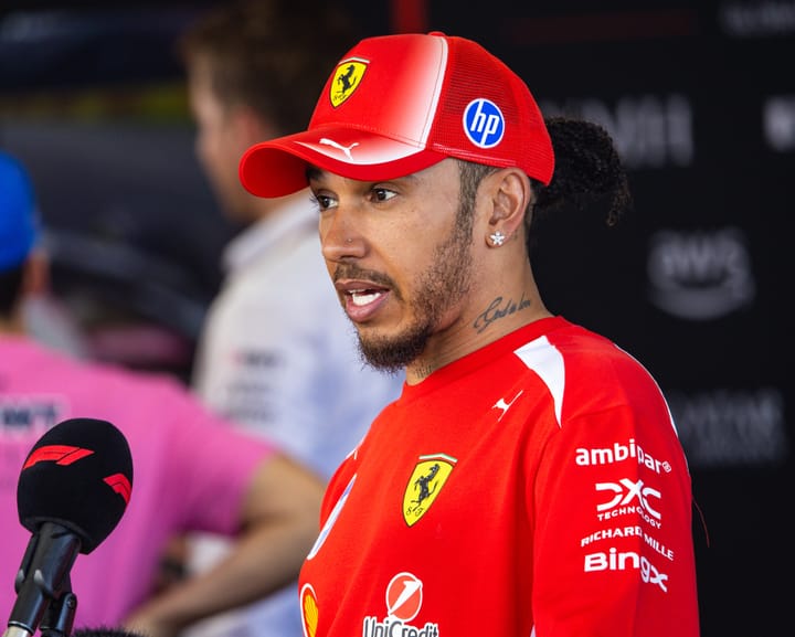 Lewis Hamilton says Ferrari will challenge Mercedes for the 2026 F1 championship.
