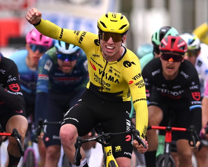 Brennan becomes the first British rider since Cavendish to capture the Flemish classic in a sprint finish