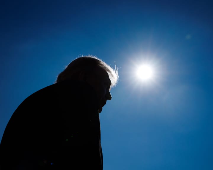 Trump ties Iran attack to his 2020 election defeat.