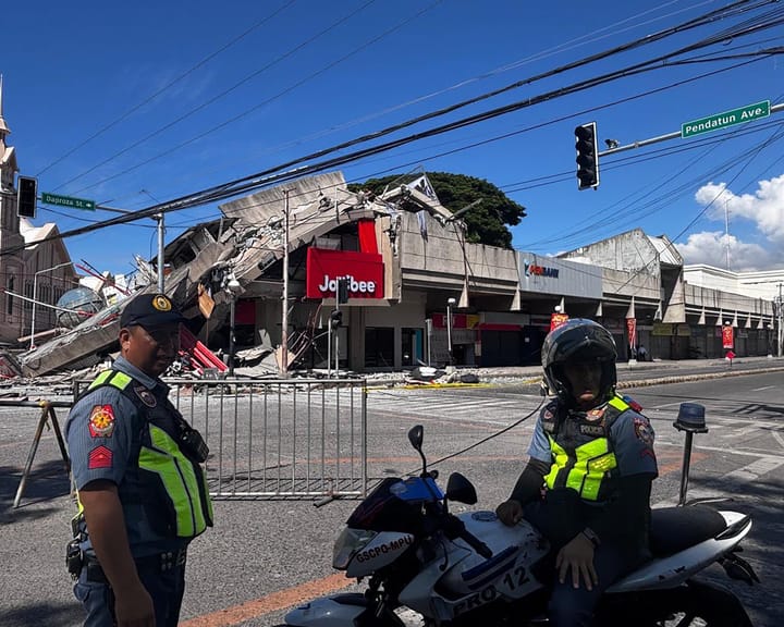 At least 19 killed in strong earthquake hitting southern Philippines