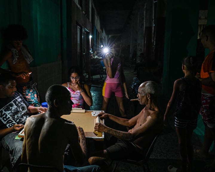 Cubans on edge as endless power and gas outages prevent sleep