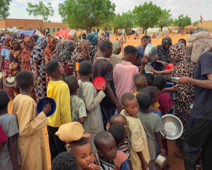 Sudanese civilians escaping the civil war endure worsening, dire conditions in their refuge city