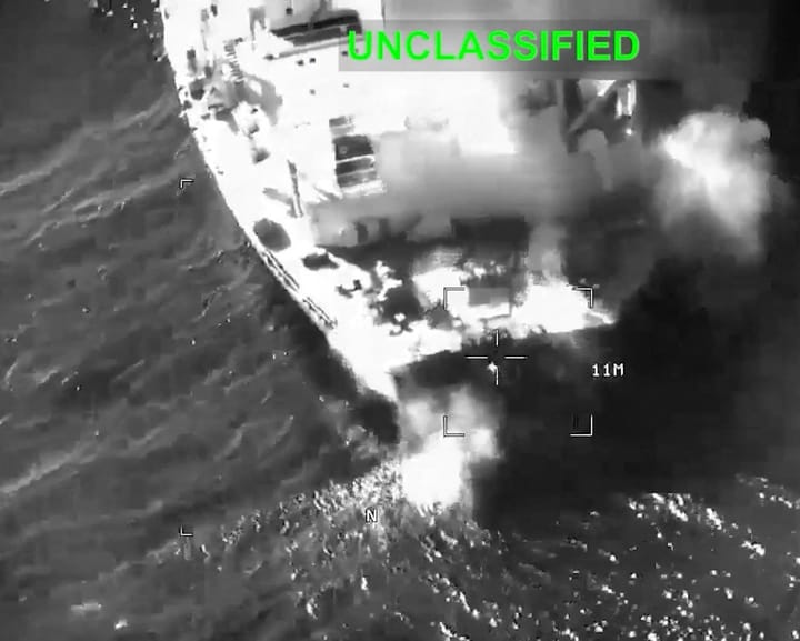 US Strikes Three Iranian Tankers in Retaliation After Warships Hit by Missiles