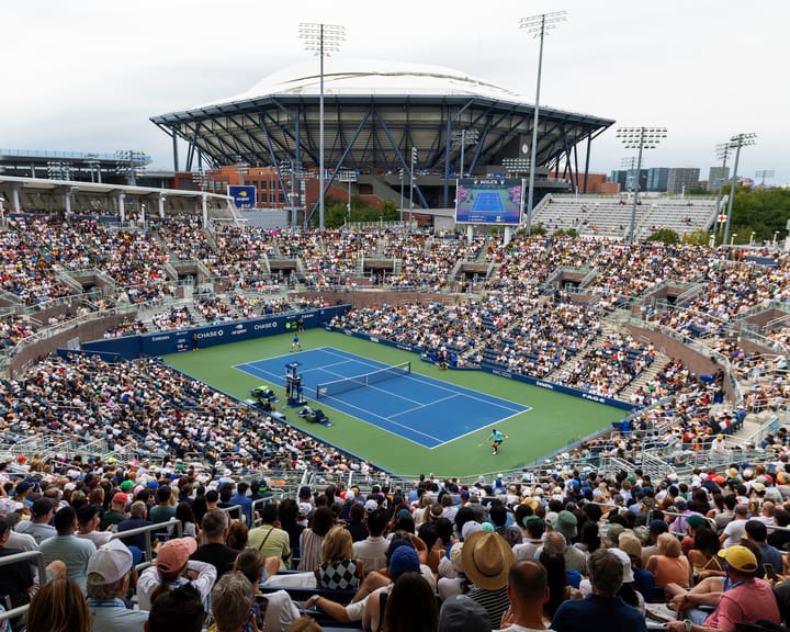‘They disrupt the match’: how gambling spectators are overtaking tennis courts