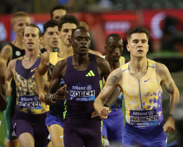 Ingebrigtsen apologizes for labeling 1500m competitors 'losers' while standing by criticism of Hocker's 'cowardly' actions