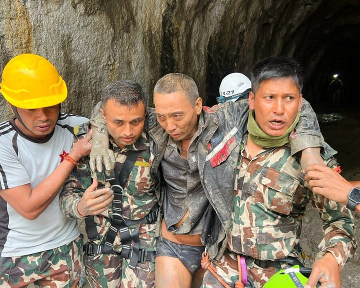 Nepal flood disaster: Two more survivors found by rescuers