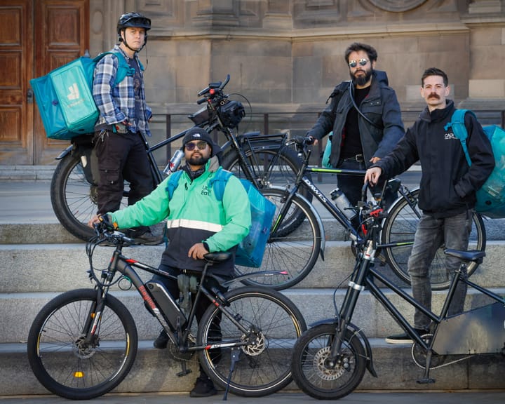 Food couriers demand platforms reveal algorithm driving down their pay