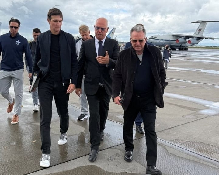 Steve Witkoff and Jared Kushner arrive in Moscow seeking to restart Ukraine negotiations