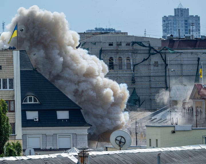 Russia hits Ukrainian intelligence headquarters in significant escalation