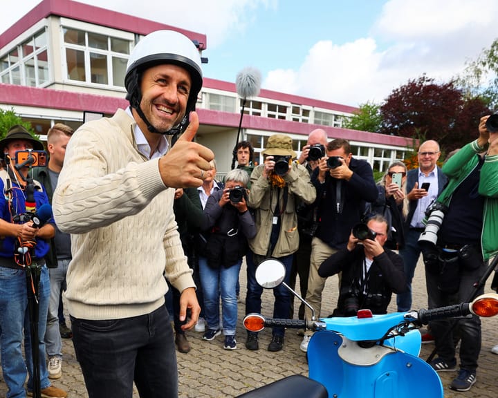 Far-right AfD wins major German state election but likely short of full majority