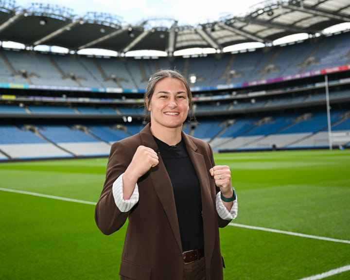Katie Taylor celebrates 'fairytale ending' with dream Croke Park homecoming