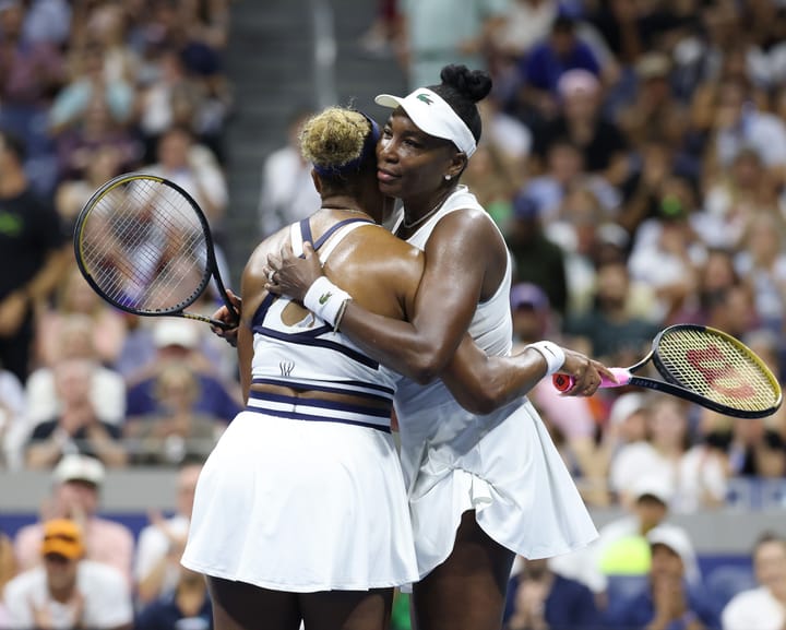 Williams sisters fall in third-set tie-break, ending US Open comeback