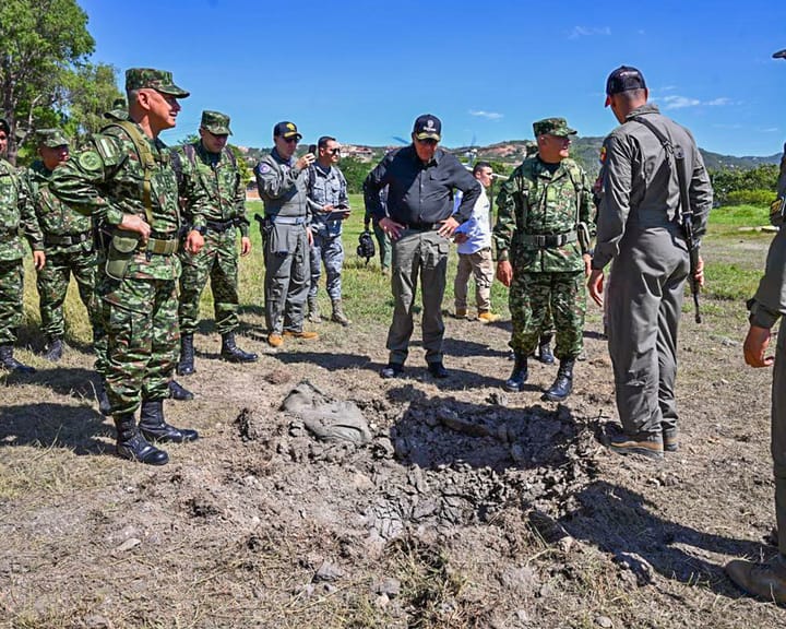 Guerrilla drone strike kills at least three soldiers in Colombia