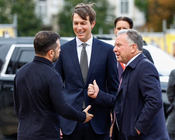 US envoys Kushner and Witkoff land in Kyiv following Putin talks