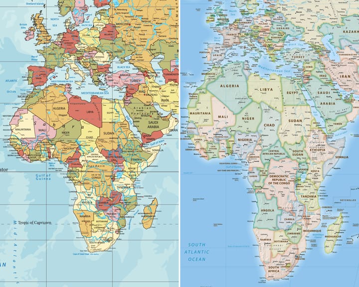 UN Approves New World Map Accurately Depicting Africa's Size