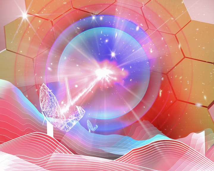 Astronomers Observe Mysterious Energy Burst from Distant Galaxy